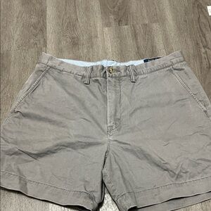 Polo by Ralph Lauren Gray Flat Front Men's Shorts